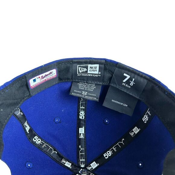 Texas Rangers New Era Hat 2017 Pudge‎ Rodriguez HOF Induction Patch 7 1/8 Rare - Picture 7 of 7